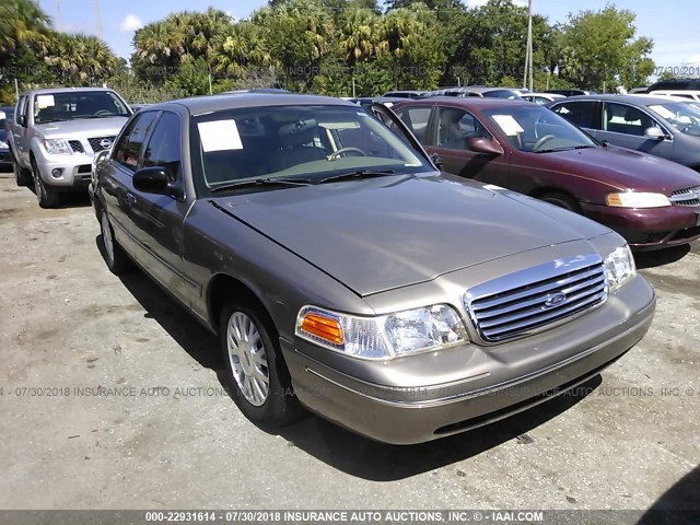 2FAFP74W34X184439 - 2004 FORD CROWN VICTORIA LX TAN photo 1