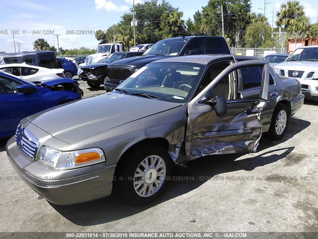 2FAFP74W34X184439 - 2004 FORD CROWN VICTORIA LX TAN photo 6