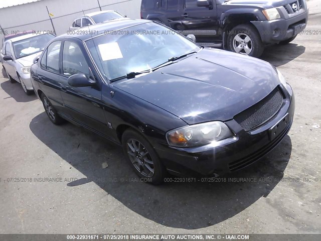 3N1AB51A96L511997 - 2006 NISSAN SENTRA SE-R SPEC V BLACK photo 1