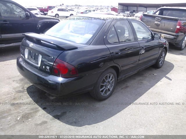 3N1AB51A96L511997 - 2006 NISSAN SENTRA SE-R SPEC V BLACK photo 4