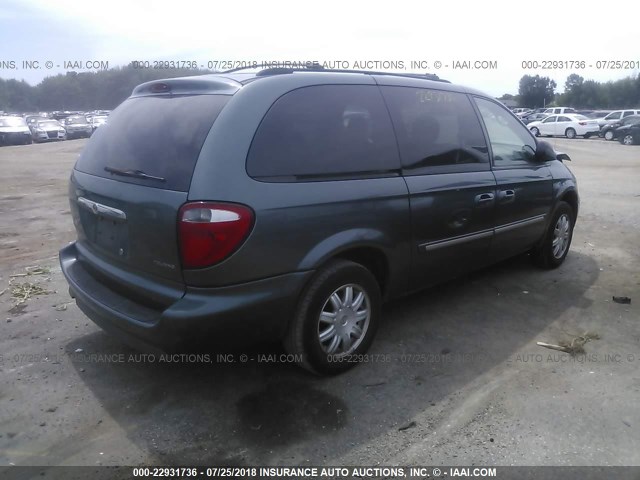 2A4GP54L37R183187 - 2007 CHRYSLER TOWN & COUNTRY TOURING GRAY photo 4