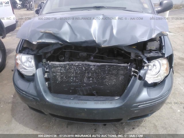 2A4GP54L37R183187 - 2007 CHRYSLER TOWN & COUNTRY TOURING GRAY photo 6