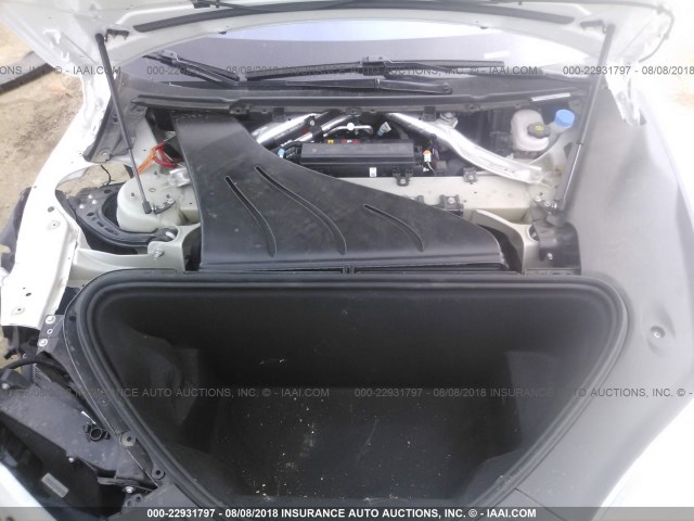 5YJSA1E19HF208839 - 2017 TESLA MODEL S Սպիտակ լուսանկար 10