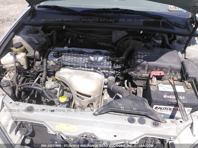 4T1BE32K83U658460 - 2003 TOYOTA CAMRY LE/XLE/SE 银色 照片 10