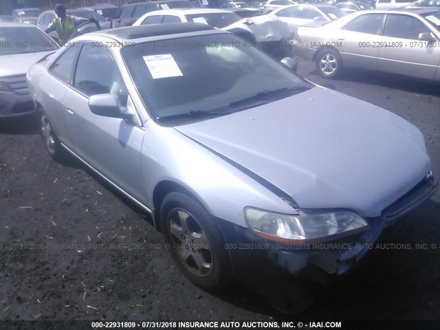 1HGCG2258YA037687 - 2000 HONDA ACCORD EX SILVER photo 1