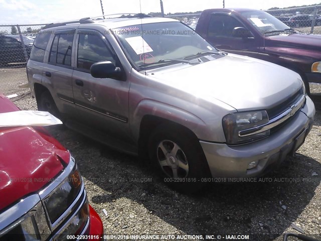 1GNDT13S622368743 - 2002 CHEVROLET TRAILBLAZER  SILVER photo 1