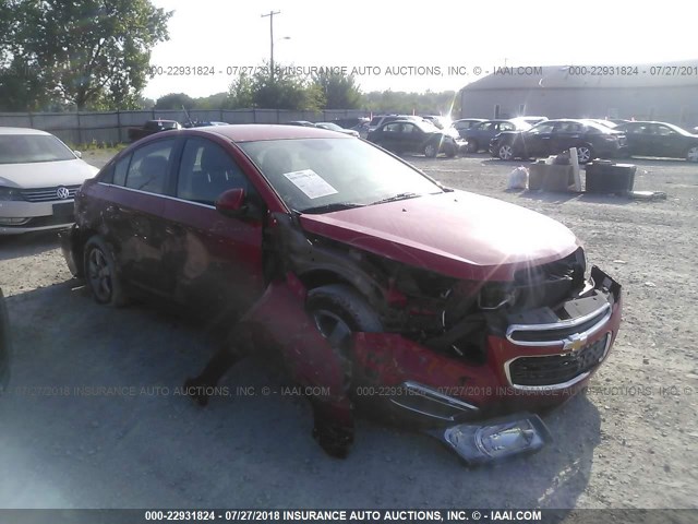 1G1PE5SB6G7104952 - 2016 CHEVROLET CRUZE LIMITED LT RED photo 1