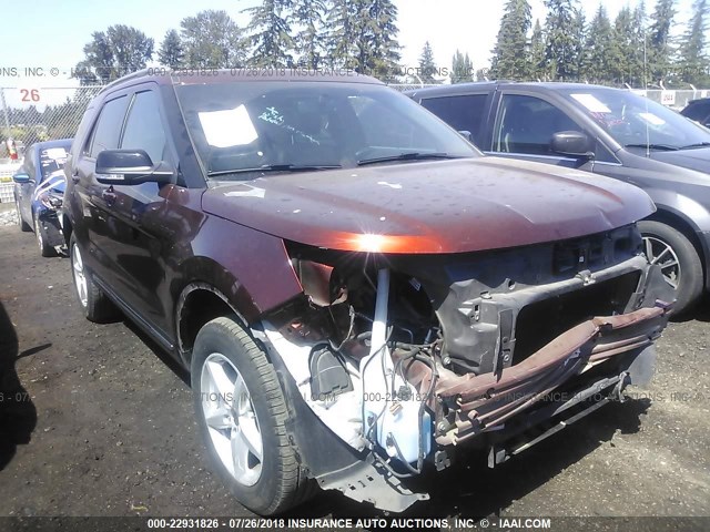 1FM5K8D86GGD18104 - 2016 FORD EXPLORER XLT ნარინჯისფერი ფოტო 1