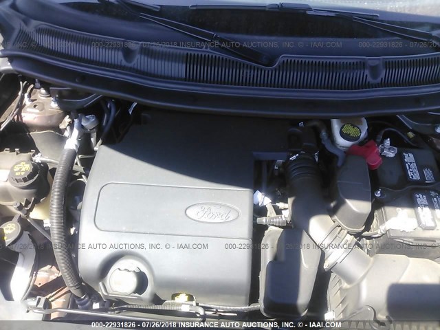 1FM5K8D86GGD18104 - 2016 FORD EXPLORER XLT ნარინჯისფერი ფოტო 10