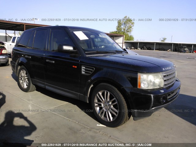 SALSF25426A916530 - 2006 LAND ROVER RANGE ROVER SPORT HSE BLACK photo 1