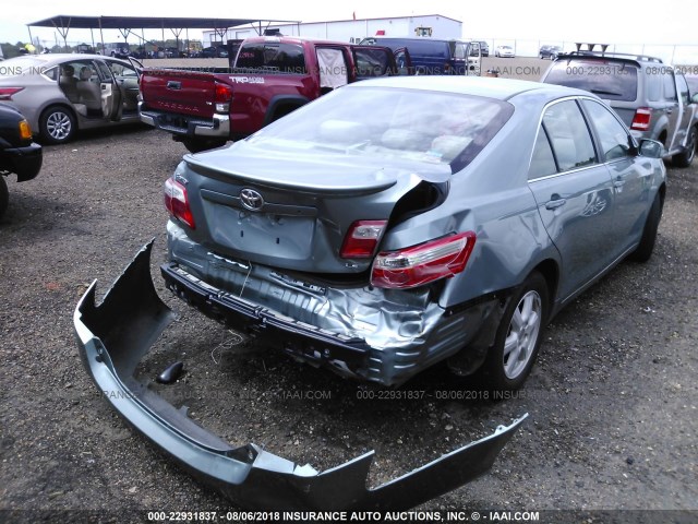 4T1BE46K57U704204 - 2007 TOYOTA CAMRY NEW GENERAT CE/LE/XLE/SE GREEN photo 6