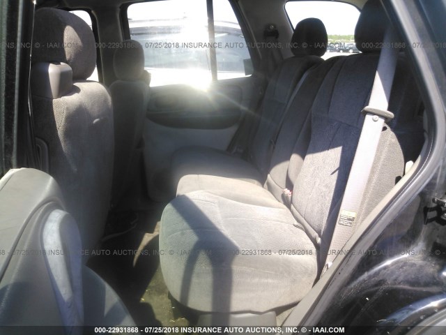 1GNDS13S142167015 - 2004 CHEVROLET TRAILBLAZER LS/LT BLACK photo 8