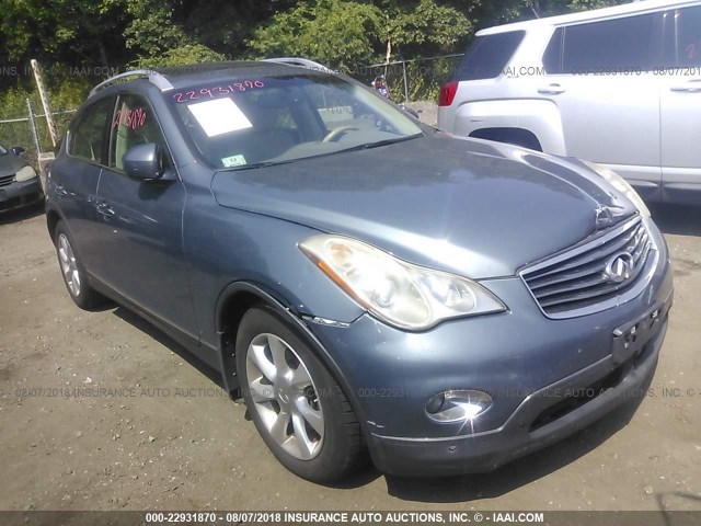 JNKAJ09F08M355519 - 2008 INFINITI EX35 JOURNEY GRAY photo 1