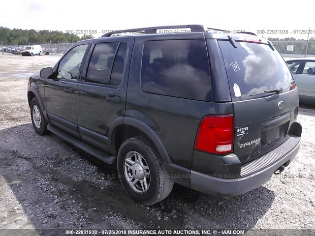 1FMZU63K23UC55799 - 2003 FORD EXPLORER XLT/XLT SPORT/NBX 绿色 照片 3