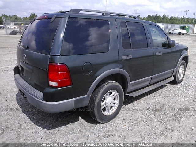 1FMZU63K23UC55799 - 2003 FORD EXPLORER XLT/XLT SPORT/NBX 绿色 照片 4
