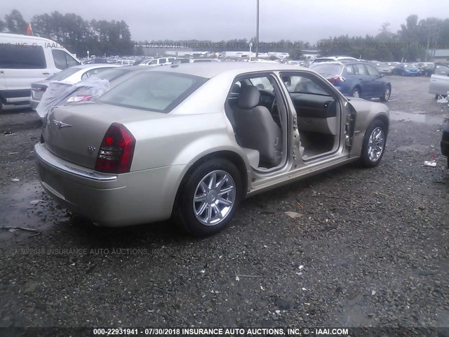 2C3LA63HX6H306274 - 2006 CHRYSLER 300C Champagne photo 4