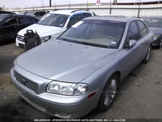 YV1TS91Z441339881 - 2004 VOLVO S80 SILVER photo 2