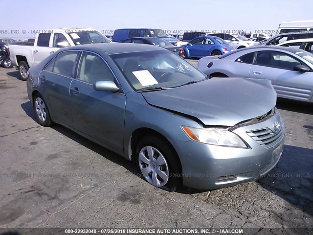 4T1BE46K19U811690 - 2009 TOYOTA CAMRY SE/LE/XLE GREEN photo 1