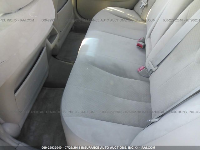 4T1BE46K19U811690 - 2009 TOYOTA CAMRY SE/LE/XLE GREEN photo 8