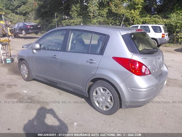 3N1BC1CP0BL400079 - 2011 NISSAN VERSA S/SL SILVER photo 3