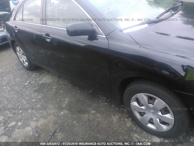 JTNBE46K373029720 - 2007 TOYOTA CAMRY NEW GENERAT CE/LE/XLE/SE BLACK photo 6