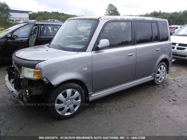 JTLKT324X40149270 - 2004 TOYOTA SCION XB Сұр фото 2