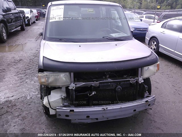 JTLKT324X40149270 - 2004 TOYOTA SCION XB Сұр фото 6
