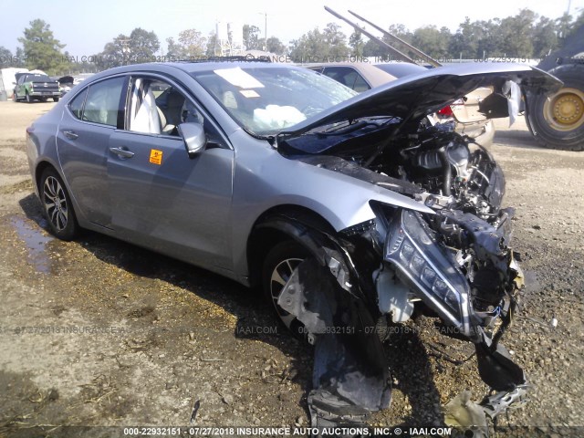 19UUB1F35FA005623 - 2015 ACURA TLX SILVER photo 1