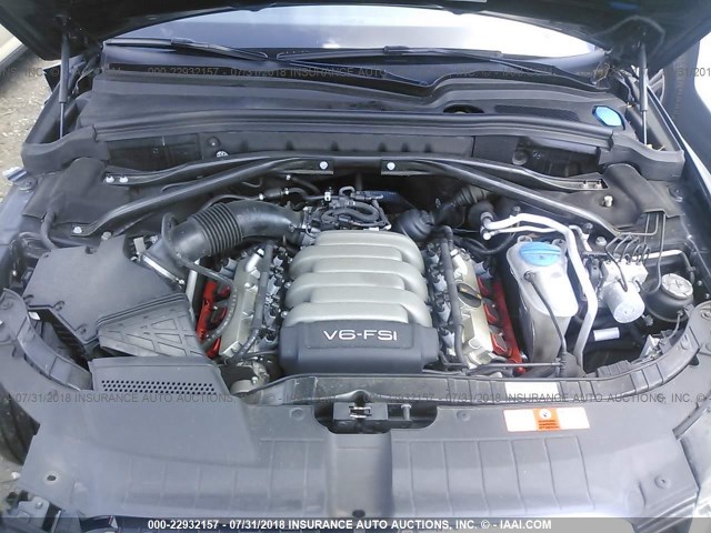 WA1WKAFP5AA075541 - 2010 AUDI Q5 PRESTIGE BLACK photo 10