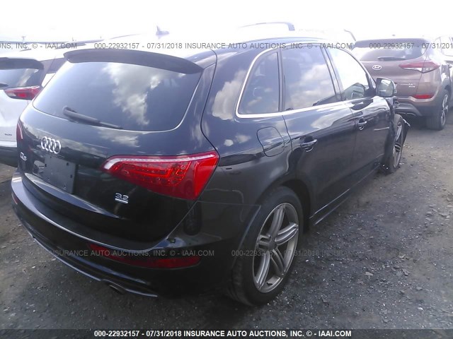 WA1WKAFP5AA075541 - 2010 AUDI Q5 PRESTIGE BLACK photo 4