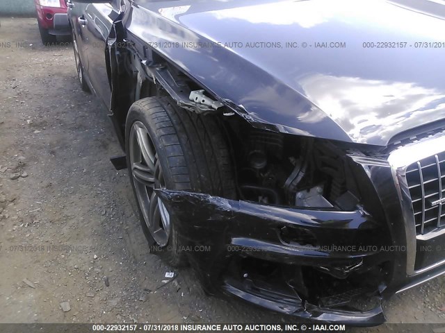 WA1WKAFP5AA075541 - 2010 AUDI Q5 PRESTIGE BLACK photo 6