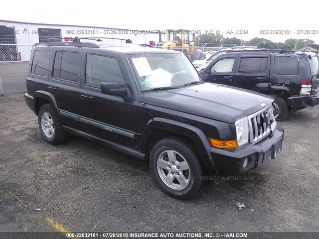 1J8HG48K68C230575 - 2008 JEEP COMMANDER SPORT შავი ფოტო 1