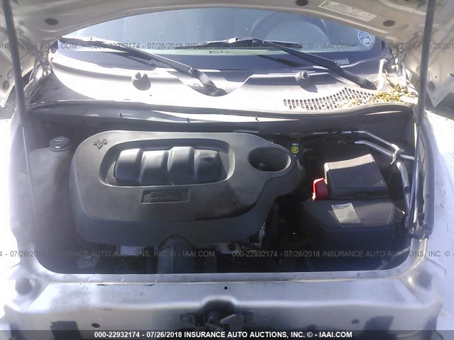 3GNDA13D56S662653 - 2006 CHEVROLET HHR LS SILVER photo 10