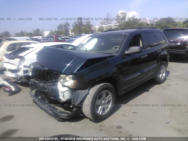 1J4GS48K96C121021 - 2006 JEEP GRAND CHEROKEE LAREDO/COLUMBIA/FREEDOM 绿色 照片 2