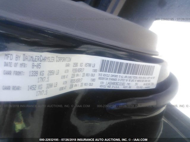 1J4GS48K96C121021 - 2006 JEEP GRAND CHEROKEE LAREDO/COLUMBIA/FREEDOM 绿色 照片 9