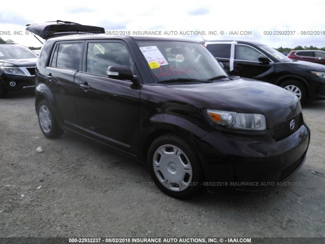 JTLKE50E381038111 - 2008 TOYOTA SCION XB Tünd qırmızı foto 1