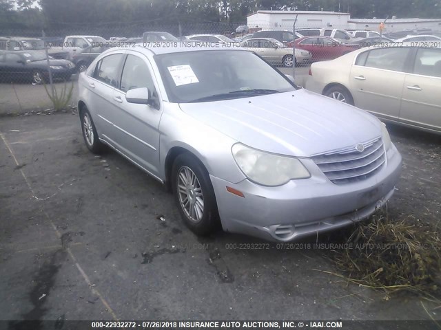 1C3LC56R38N209744 - 2008 CHRYSLER SEBRING TOURING SILVER photo 1