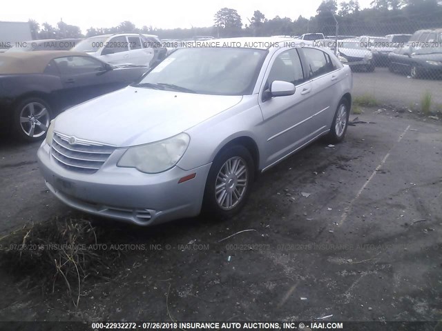 1C3LC56R38N209744 - 2008 CHRYSLER SEBRING TOURING SILVER photo 2