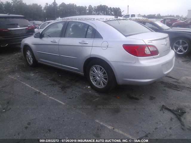 1C3LC56R38N209744 - 2008 CHRYSLER SEBRING TOURING SILVER photo 3