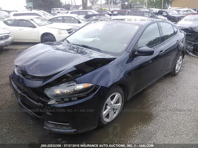 1C3CDFBB4FD286668 - 2015 DODGE DART SXT 蓝色 照片 2