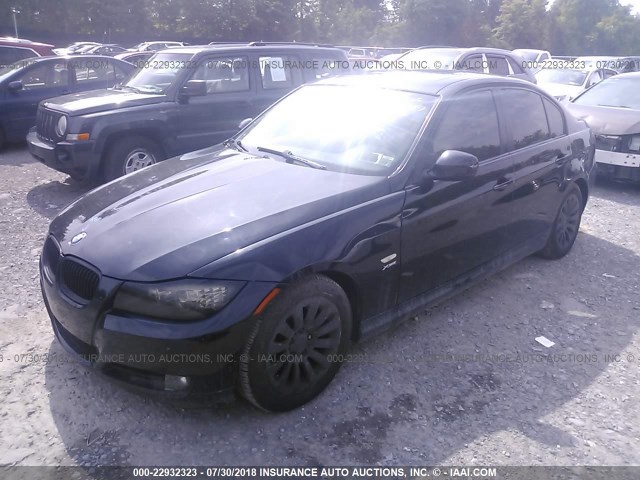 WBAPK53549A514600 - 2009 BMW 328 XI SULEV BLACK photo 2