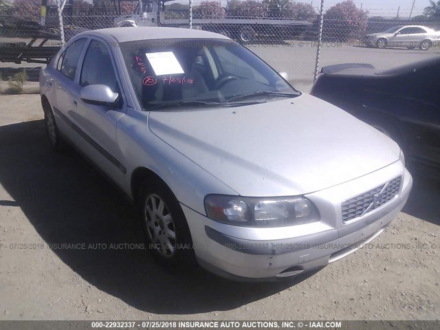 YV1RS61NX12001963 - 2001 VOLVO S60 SILVER photo 1