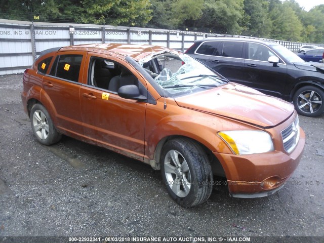 1B3CB3HAXBD238196 - 2011 DODGE CALIBER MAINSTREET ORANGE photo 1