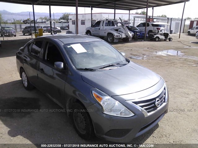 3N1CN7AP8GL843169 - 2016 NISSAN VERSA S/S PLUS/SV/SL GRAY photo 1