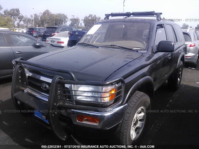 JT3HN86R2W0192589 - 1998 TOYOTA 4RUNNER SR5 BLACK photo 2