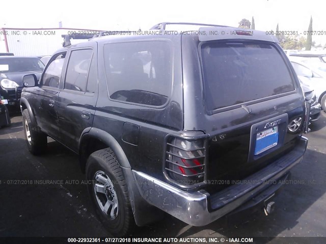 JT3HN86R2W0192589 - 1998 TOYOTA 4RUNNER SR5 BLACK photo 3