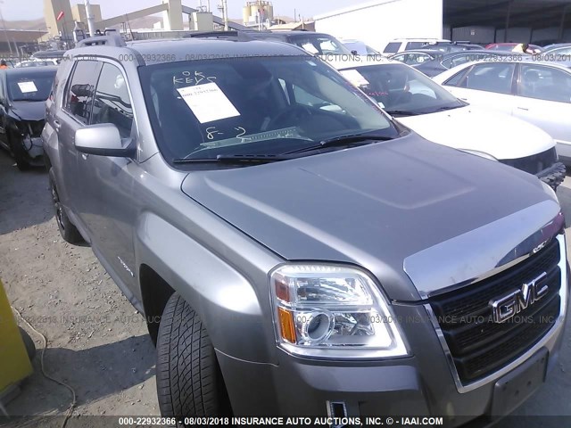 2GKFLTEK6C6368695 - 2012 GMC TERRAIN SLE GRAY photo 1