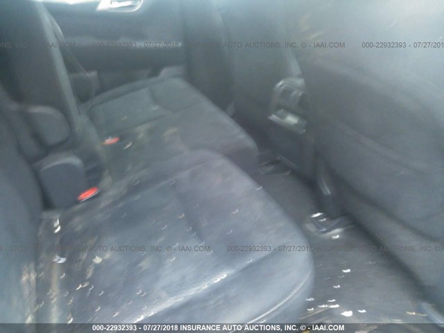 5N1AR2MM8FC660969 - 2015 NISSAN PATHFINDER S/SV/SL/PLATINUM BLACK photo 8