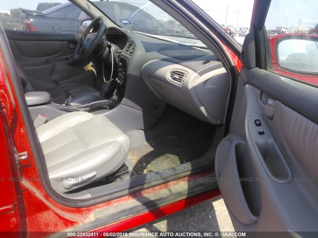 1G3NF52E1YC330461 - 2000 OLDSMOBILE ALERO GLS 红色 照片 5