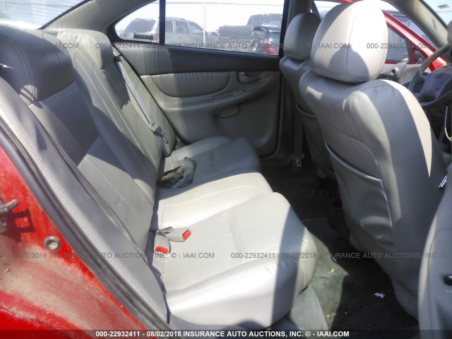 1G3NF52E1YC330461 - 2000 OLDSMOBILE ALERO GLS 红色 照片 8